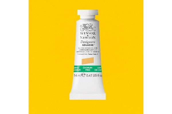 Designers gouache 14ml cadminum-free, Yellow 890